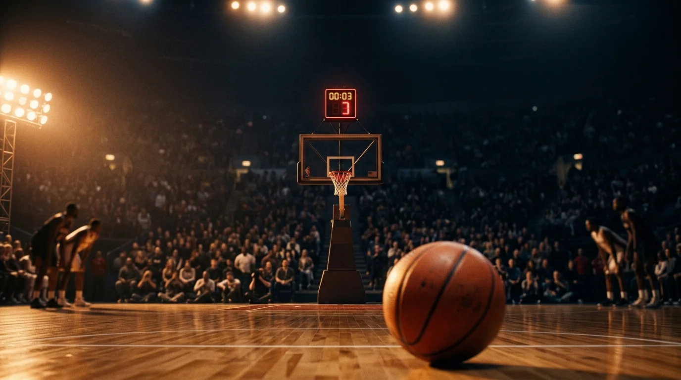 NBA scoreboard with closing spread and total points for a UK punter's daily bet selection